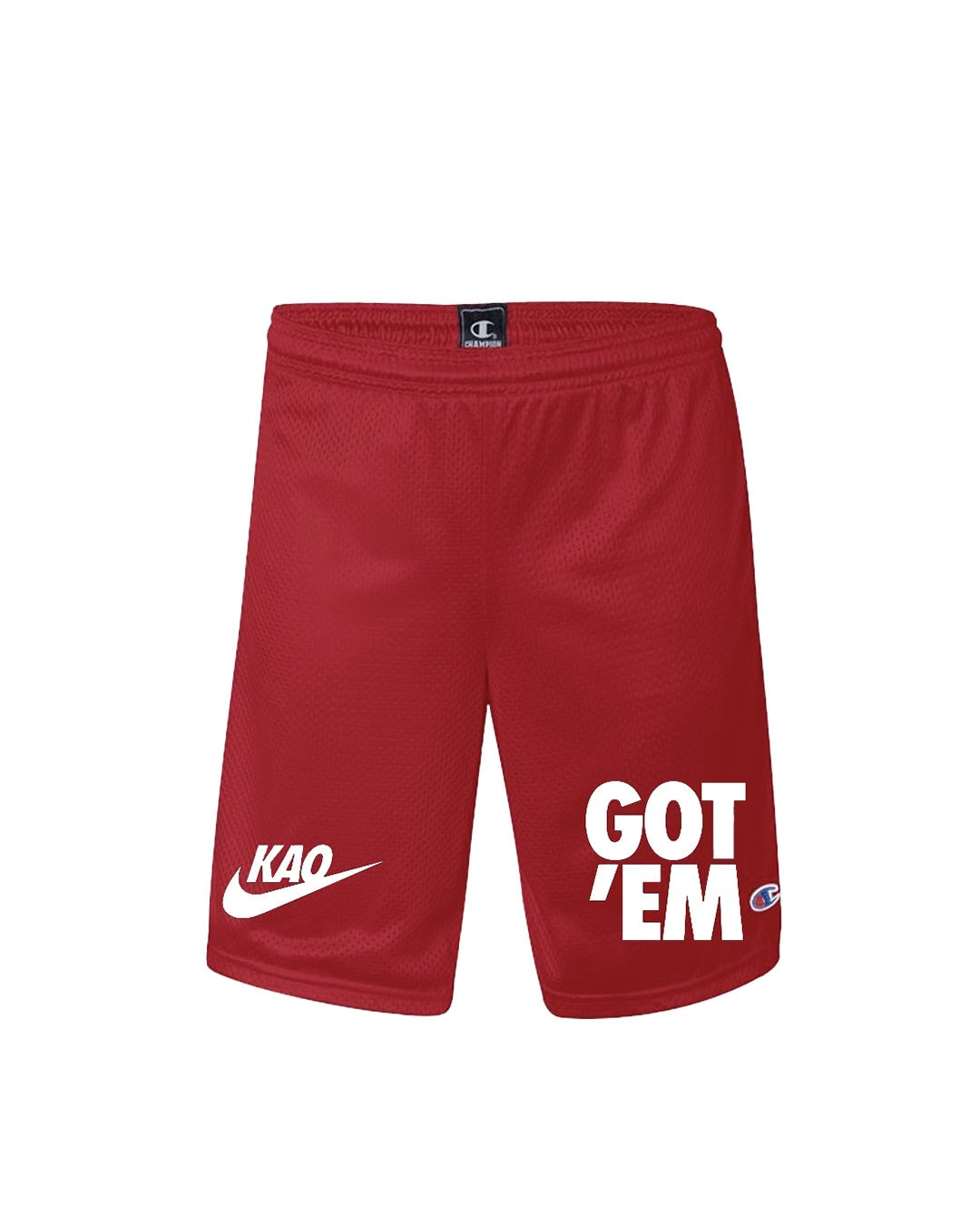 Red Champion Morgan Shorts